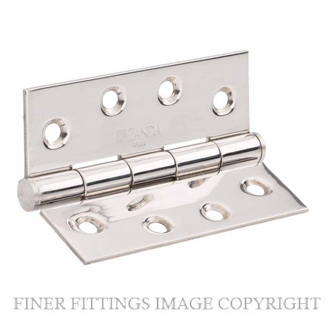 ZANDA 5901.PSS PSS BUTT HINGE LOOSE PIN 100 X 75 X 2.5MM POLISHED STAINLESS