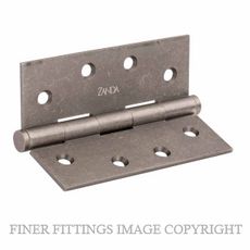 ZANDA 5902.VP BUTT HINGE FIXED PIN 100 X 75 X 2.5MM VINTAGE PEWTER