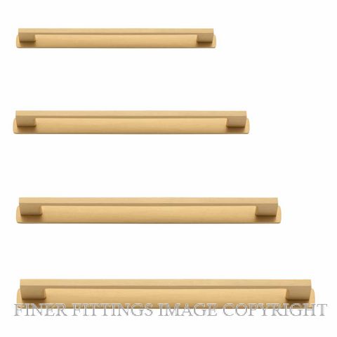 IVER 0554B - 0557B CALI CABINET HANDLES BRUSHED BRASS