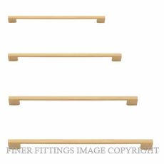 IVER 0554 - 0557 CALI CABINET HANDLES BRUSHED BRASS