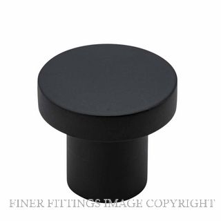 IVER 0498 OSAKA CUPBOARD KNOB 32MM MATT BLACK