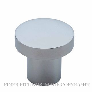 IVER 0500 OSAKA CUPBOARD KNOB 32MM CHROME PLATE