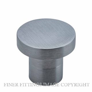 IVER 0502 OSAKA CUPBOARD KNOB 32MM BRUSHED CHROME