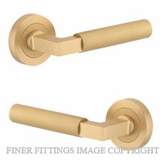 IVER 0453 BERLIN ROUND ROSE FURNITURE BRUSHED BRASS