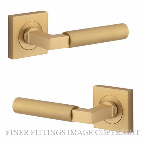 IVER 0464 BERLIN SQUARE ROSE FURNITURE BRUSHED BRASS