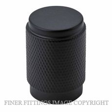 IVER 0583 BRUNSWICK CUPBOARD KNOB 20MM MATT BLACK