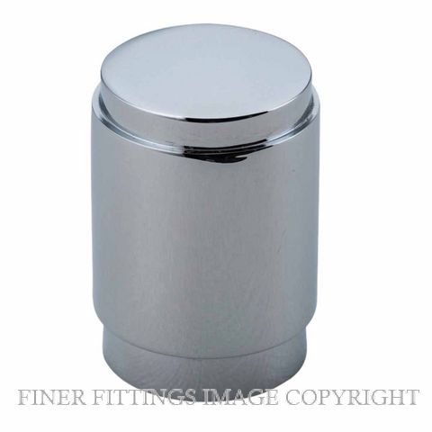 IVER 0595 BERLIN CUPBOARD KNOB 20MM CHROME PLATE