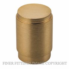 IVER 0601 BERLIN CUPBOARD KNOB 20MM BRUSHED BRASS