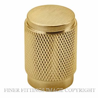 IVER 17157 BRUNSWICK CUPBOARD KNOB 20MM BRUSHED GOLD PVD