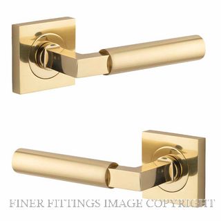 IVER 0410 BERLIN SQUARE ROSE FURNITURE POLISHED BRASS