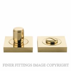 IVER 20010 BERLIN SQUARE PRIVACY TURN POLISHED BRASS
