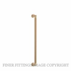 IVER 20886B-20926B CABINET PULL WITH BACKPLATE BRUSHED BRASS