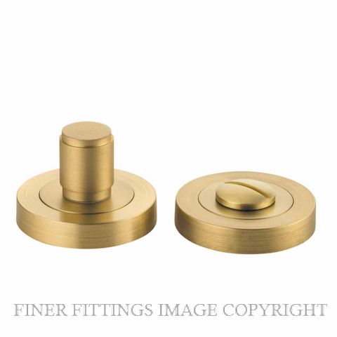 IVER 9460 BERLIN ROUND PRIVACY TURN BRUSHED BRASS