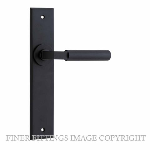 IVER 12794 BERLIN CHAMFERED PLATE MATT BLACK