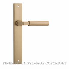 IVER 15250 BERLIN RECTANGULAR PLATE BRUSHED BRASS