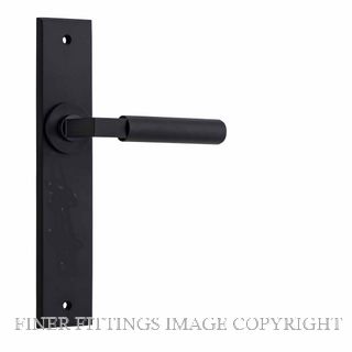 IVER 12796 BRUNSWICK CHAMFERED PASSAGE FURNITURE MATT BLACK