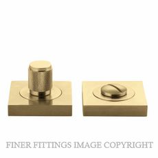 IVER 17158 BRUNSWICK SQUARE PRIVACY TURN BRUSHED GOLD PVD