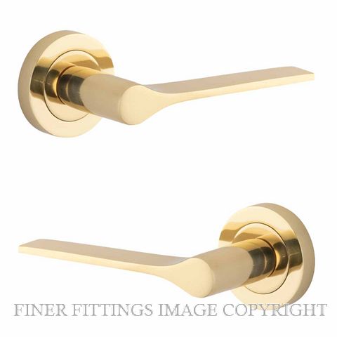 IVER 0360 COMO ROUND ROSE FURNITURE POLISHED BRASS