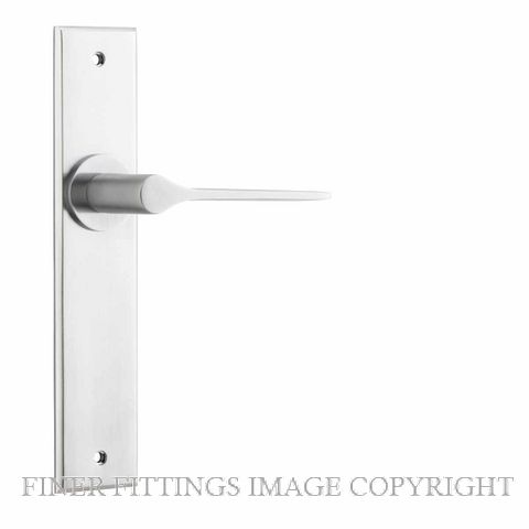 IVER 12258 COMO CHAMFERED PLATE BRUSHED CHROME