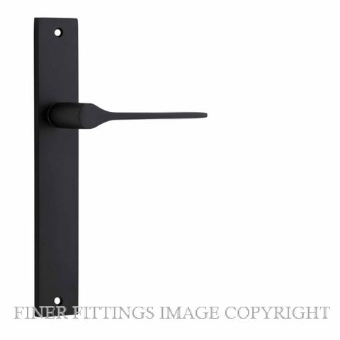 IVER 12754 COMO RECTANGULAR PLATE MATT BLACK