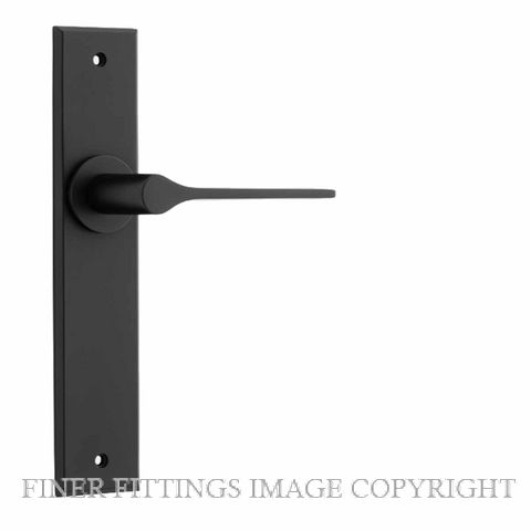 IVER 12758 COMO CHAMFERED PLATE MATT BLACK