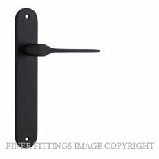 IVER 12770 COMO OVAL PLATE MATT BLACK