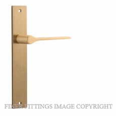 IVER 15254 COMO RECTANGULAR PLATE BRUSHED BRASS