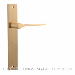 IVER 15254 COMO RECTANGULAR PASSAGE FURNITURE BRUSHED BRASS