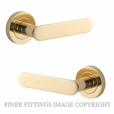 IVER 0330 BRONTE ROUND ROSE FURNITURE POLISHED BRASS