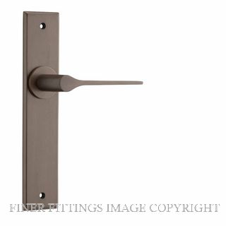 IVER 10758 COMO CHAMFERED PASSAGE FURNITURE SIGNATURE BRASS