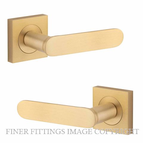 IVER 0463 BRONTE SQUARE ROSE FURNITURE BRUSHED BRASS