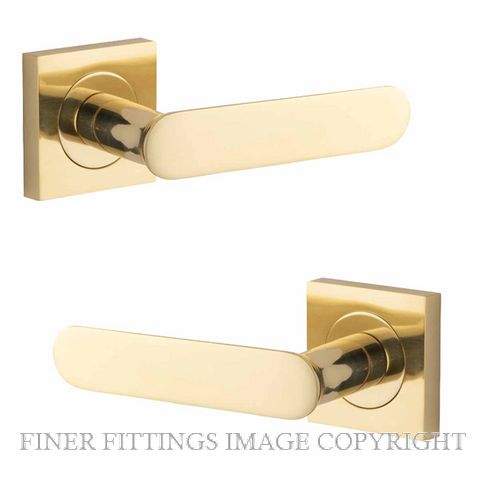 IVER 0400 BRONTE SQUARE ROSE FURNITURE POLISHED BRASS