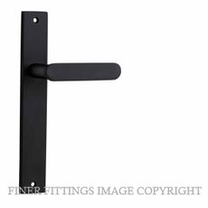 IVER 12748 BRONTE RECTANGULAR PLATE MATT BLACK