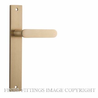 IVER 15248 BRONTE RECTANGULAR PASSAGE FURNITURE BRUSHED BRASS