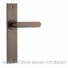 IVER 10784 BRONTE CHAMFERED PLATE SIGNATURE BRASS