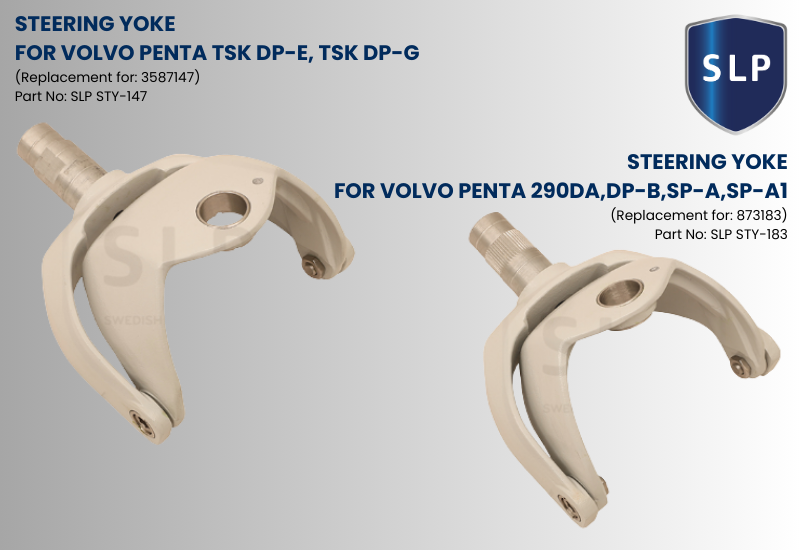 New Products from SLP - Steering Yoke Replacements for Volvo Penta