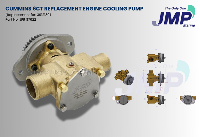 Cummins 6CT Engine Cooling Pump