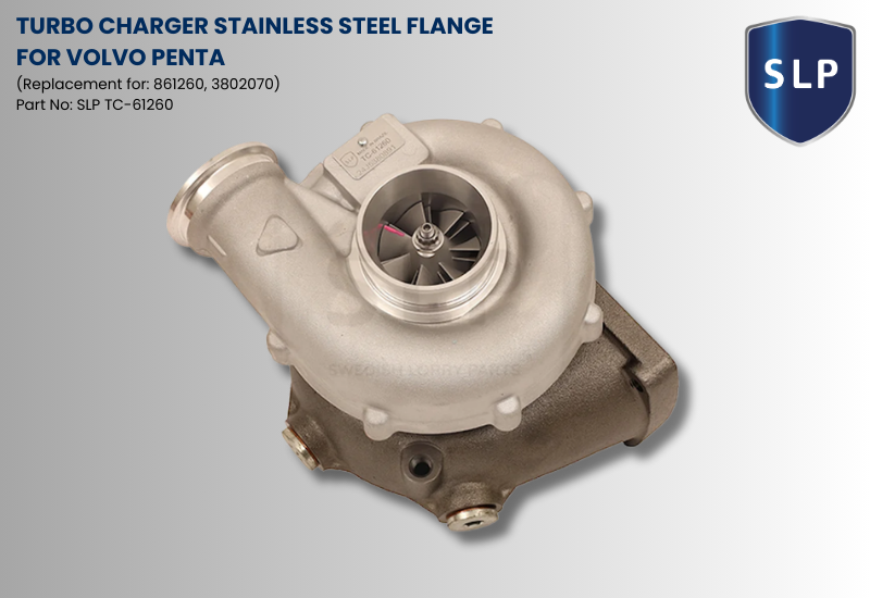 New Turbo Charger with Stainless Steel Flange