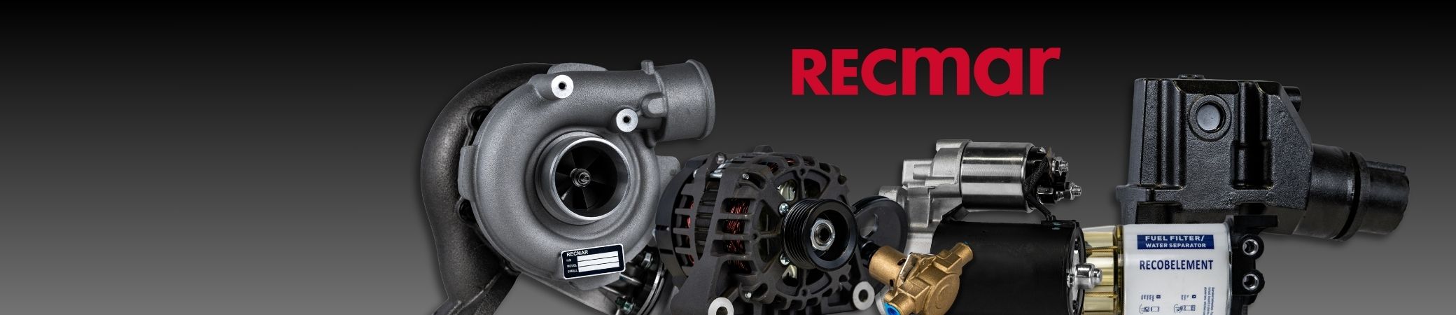 <h2>Recmar</h2><p>European Company supplying Service and Replacement<br>Parts for all Major Brands of Inboards and Outboards</p>