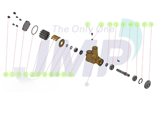 Raw Water Pump Service Kits