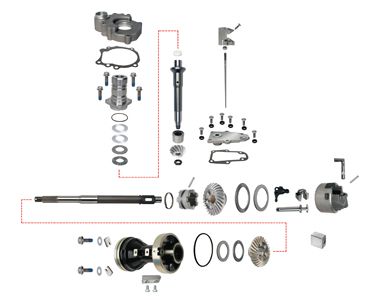 Gear Housing Rebuild Kit - Cobra