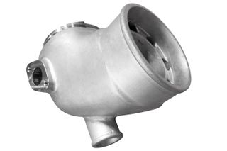 Volvo Exhaust Bend Stainless Steel (With 38mm Hose Outlet)