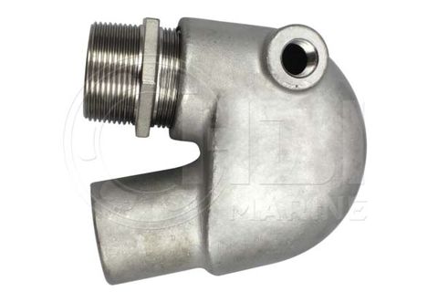 Yanmar  1, 2 & 3GM + 2 & 3QM Exhaust Mixing Elbow