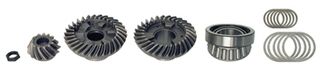 Complete Gear Set Mercury 3Cyl 60-90Hp L4 100-125Hp 2.3:1 (3 Jaw)