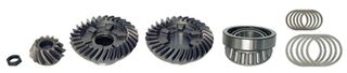 Complete Gear Set Mercury 3Cyl 60-90Hp L4 100-125Hp 2.3:1 (6 Jaw)