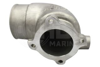 Yanmar 4LH-TE & 44LH-DTE Exhaust Mixing Elbow 4 Bolt Flange