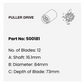 Impeller Sherwood  27000K