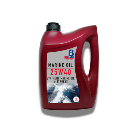 Reclube 25W40 Synthetic Blend Marine Oil 5Ltr