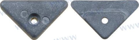 Volvo Penta Transom Zinc Anode DP290  ( Triangle Anode )