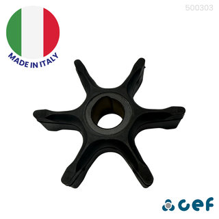 Impeller J/E 40-75 1979 & Up Large Gear Case Wedge Key 6 Blade